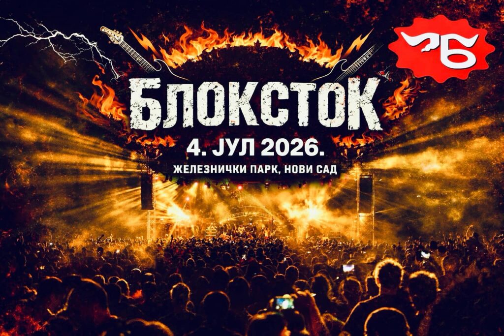 Blokstok Festival 4. jula u železničkom parku u Novom Sadu