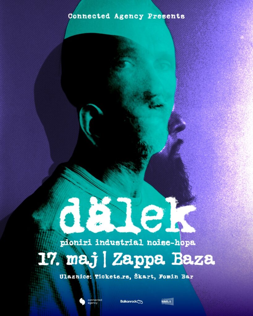 Dälek 17. maja u Zappa Bazi