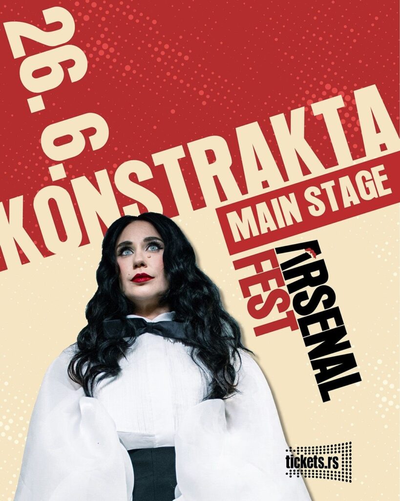ARSENAL FEST OBJAVIO JOŠ TRI IZVOĐAČA ZA 2026. GODINU: KONSTRAKTA NA MAIN STAGE-U, A MATIJA CVEK I BABE NA GARDEN STAGE-U