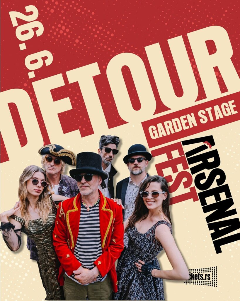 ARSENAL FEST OBJAVIO JOŠ TRI IZVOĐAČA ZA 2026. GODINU: DETOUR I OXAJO NA GARDEN STAGE-U, A S.A.R.S. NA MAIN STAGE-U