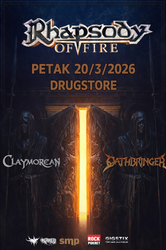 Koncert benda Rhapsody of Fire 20. marta premešten sa Zappa Barke u klub Drugstore