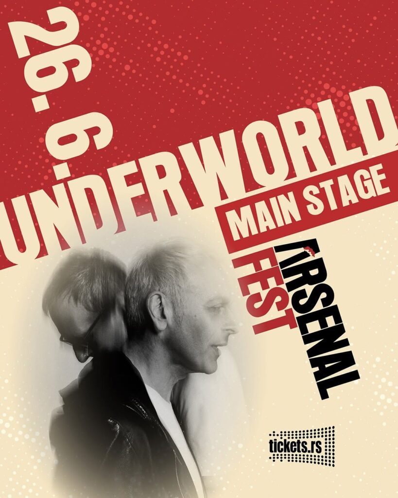 ARSENAL FEST OBJAVIO JOŠ ČETIRI IZVOĐAČA ZA 2026. GODINU: UNDERWORLD, PARTIBREJKERS I GORAN BARE & MAJKE NA MAIN STAGE-U, A REPETITOR NA GARDEN STAGE-U