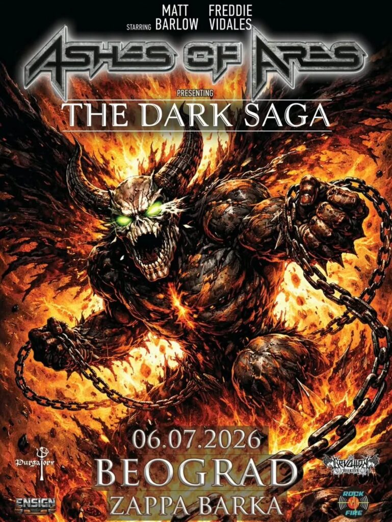 Ashes of Ares 6. jula na Zappa Barci