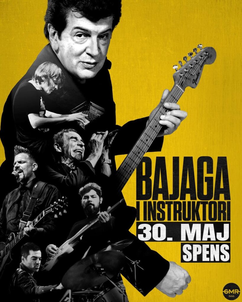 Bajaga i Instruktori 30. maja u Spensu