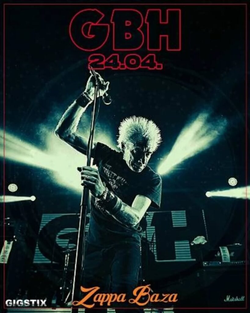 GBH 24. aprila u Zappa Bazi