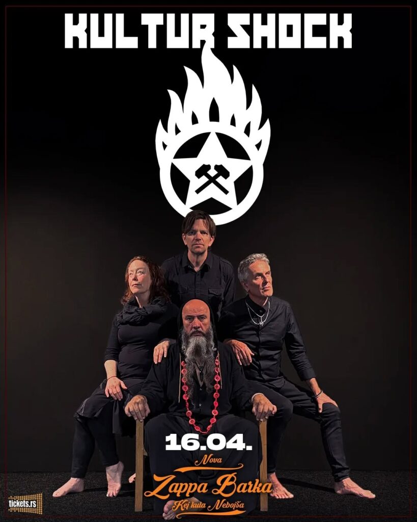Kultur Shock 16. aprila na Zappa Barci