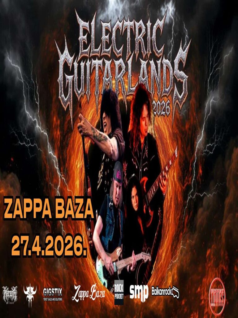 Electric Guitarlands 27. aprila u Zappa Bazi