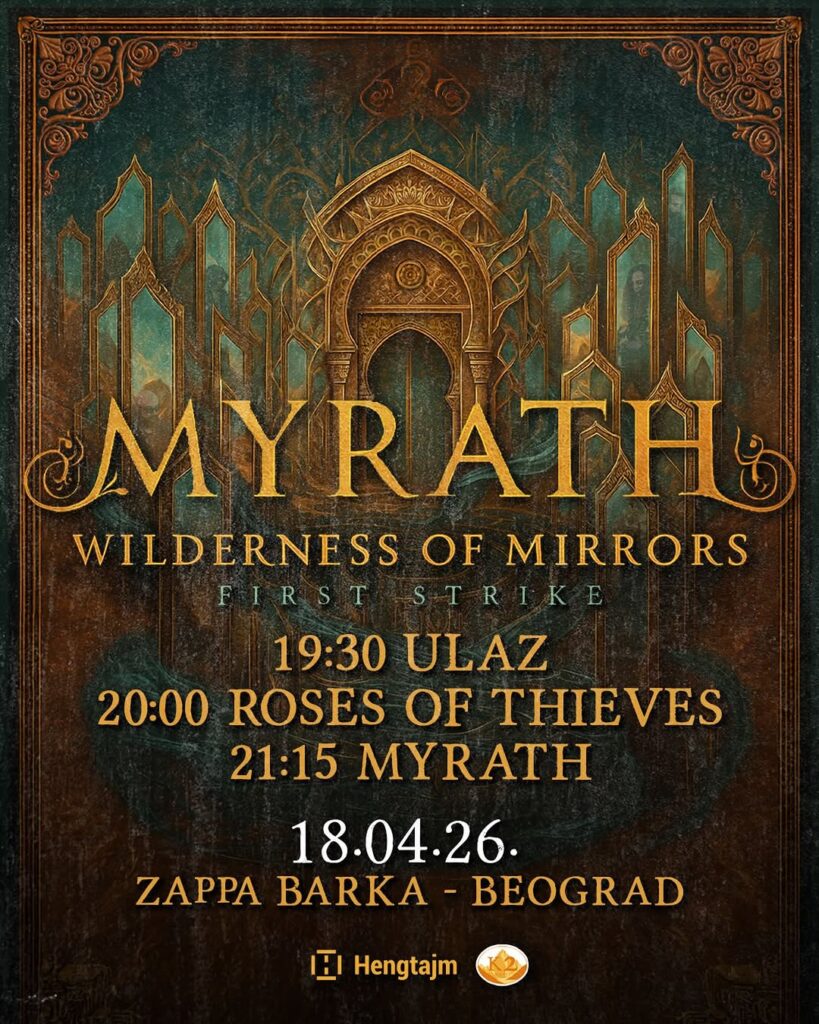 Orijentalni metalci Myrath ove subote premijerno na Zappa Barci, poznata i satnica!