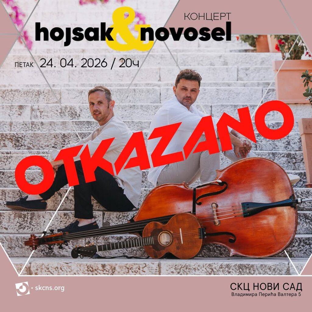 Otkazan koncert dua Hojsak & Novosel