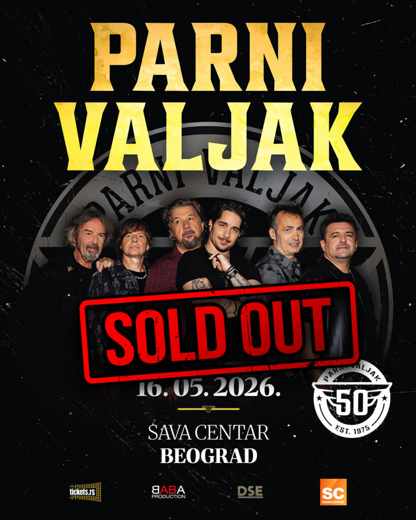 RASPRODAT KONCERT PARNOG VALJKA U SAVA CENTRU