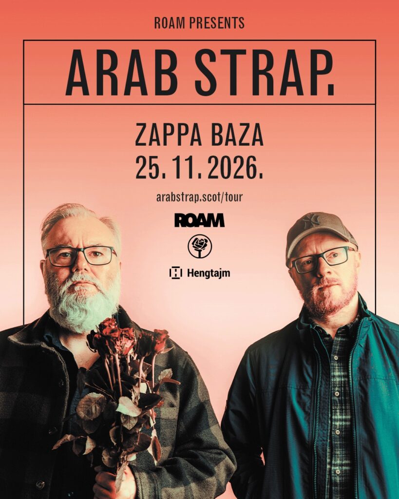 Škotski indie velikani Arab Strap premijerno u Zappa Bazi!