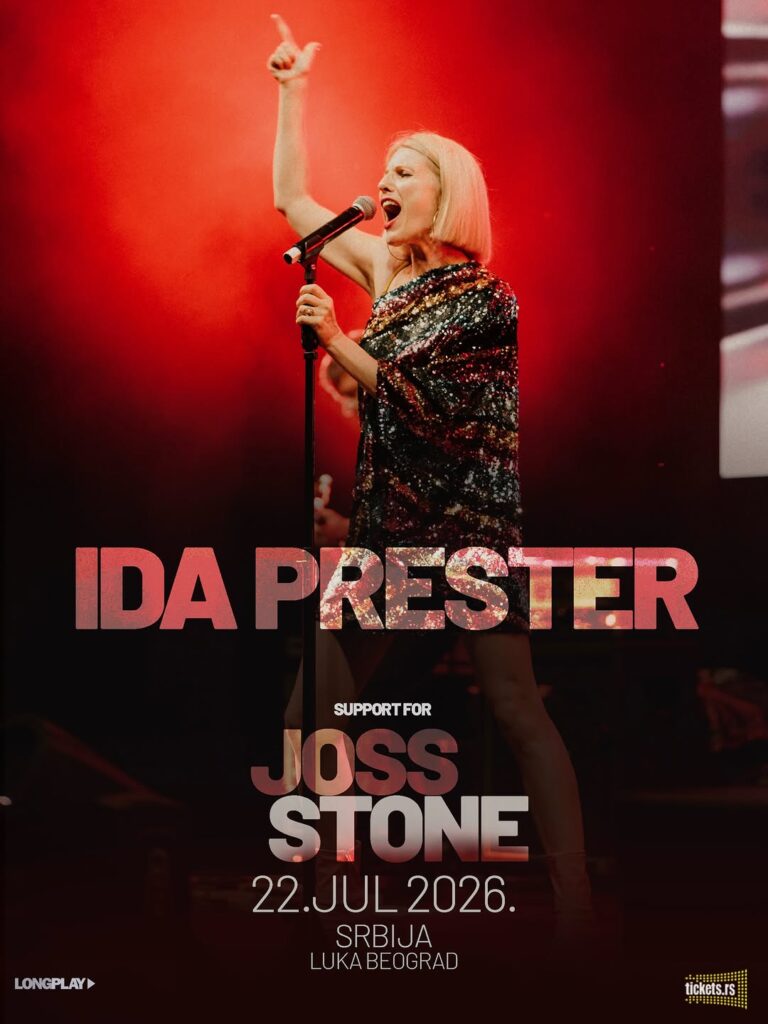 Ida Prester nastupa uoči Joss Stone 22. jula u Luci Beograd