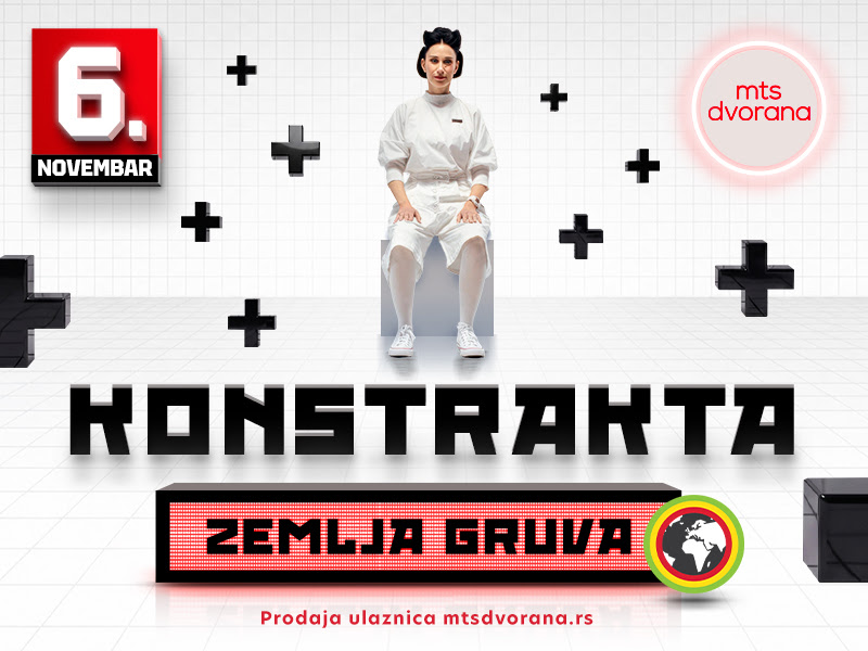 Konstrakta i Zemlja gruva nastupaju 06. novembra u mts Dvorani