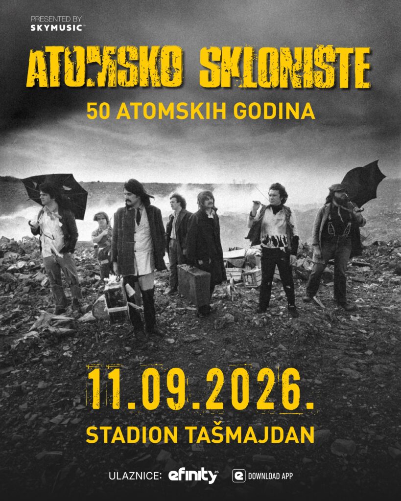 Atomsko Sklonište 11. septembra na stadionu Tašmajdan
