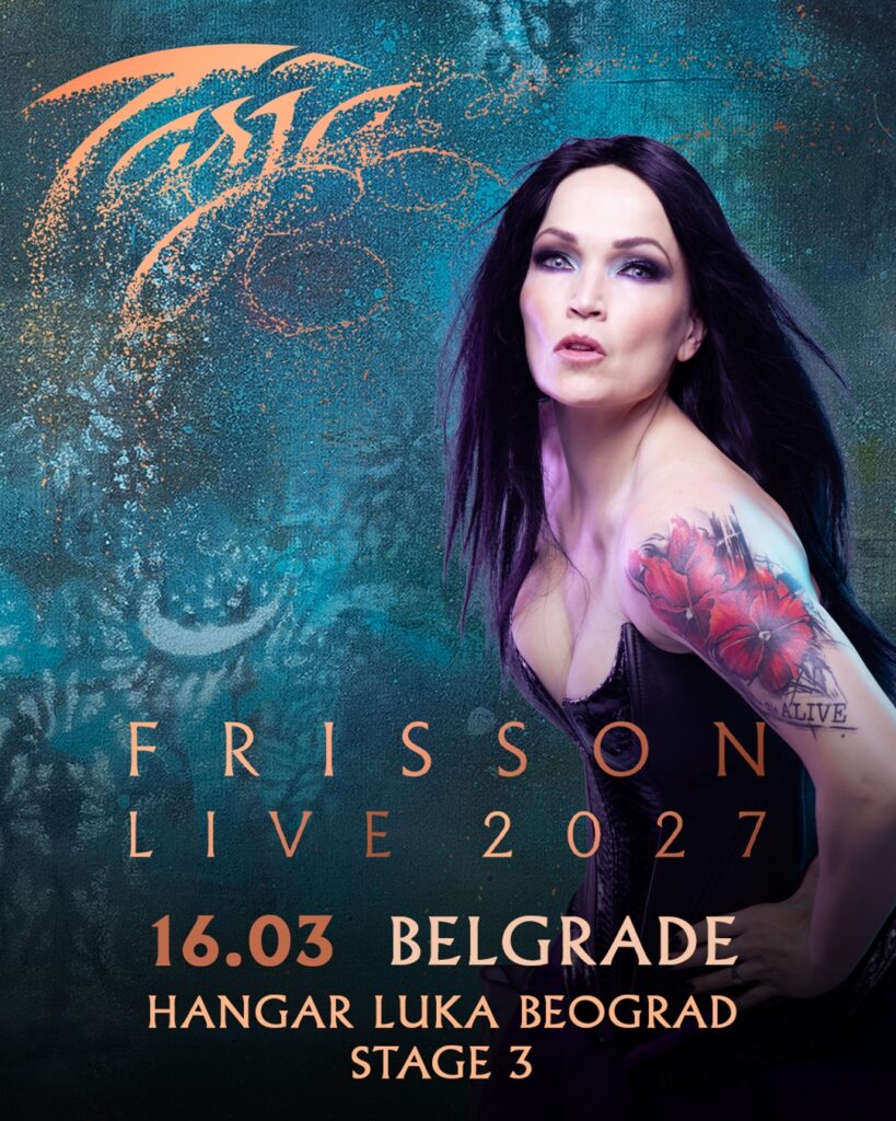 Tarja Turunen 16. marta 2027. u Hangaru luke Beograd