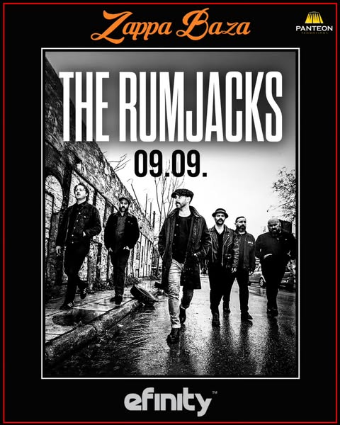 The Rumjacks 9. septembra u Zappa Bazi