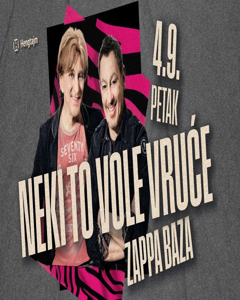 Neki to vole vruće 4. septembra u Zappa Bazi