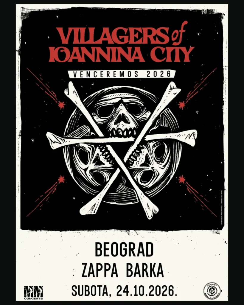 Koncert benda Villagers of Ioannina City prebačen na novu lokaciju, datum ostaje isti – 24. oktobar, Zappa Barka