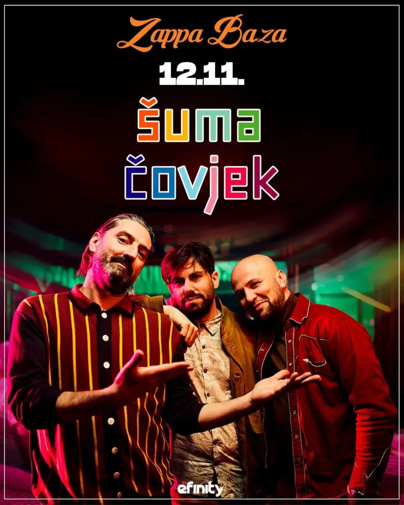 ŠUMA ČOVJEK prvi put uživo u Beogradu!