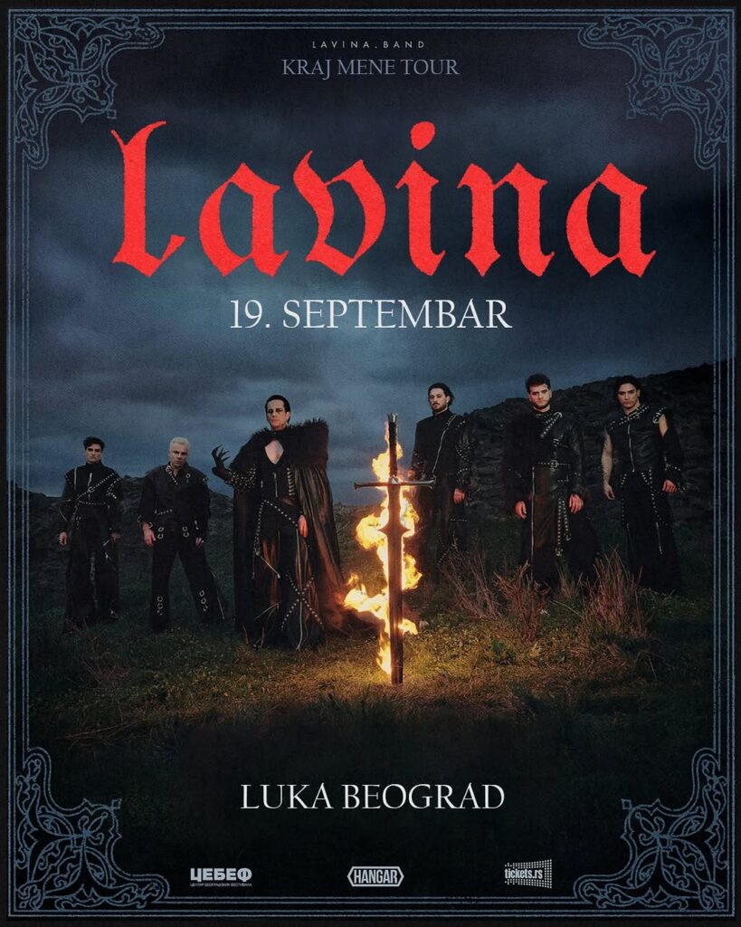 LAVINA OBJAVLJUJE NOVI SINGL I SPOT I KREĆE NA EVROPSKU TURNEJU