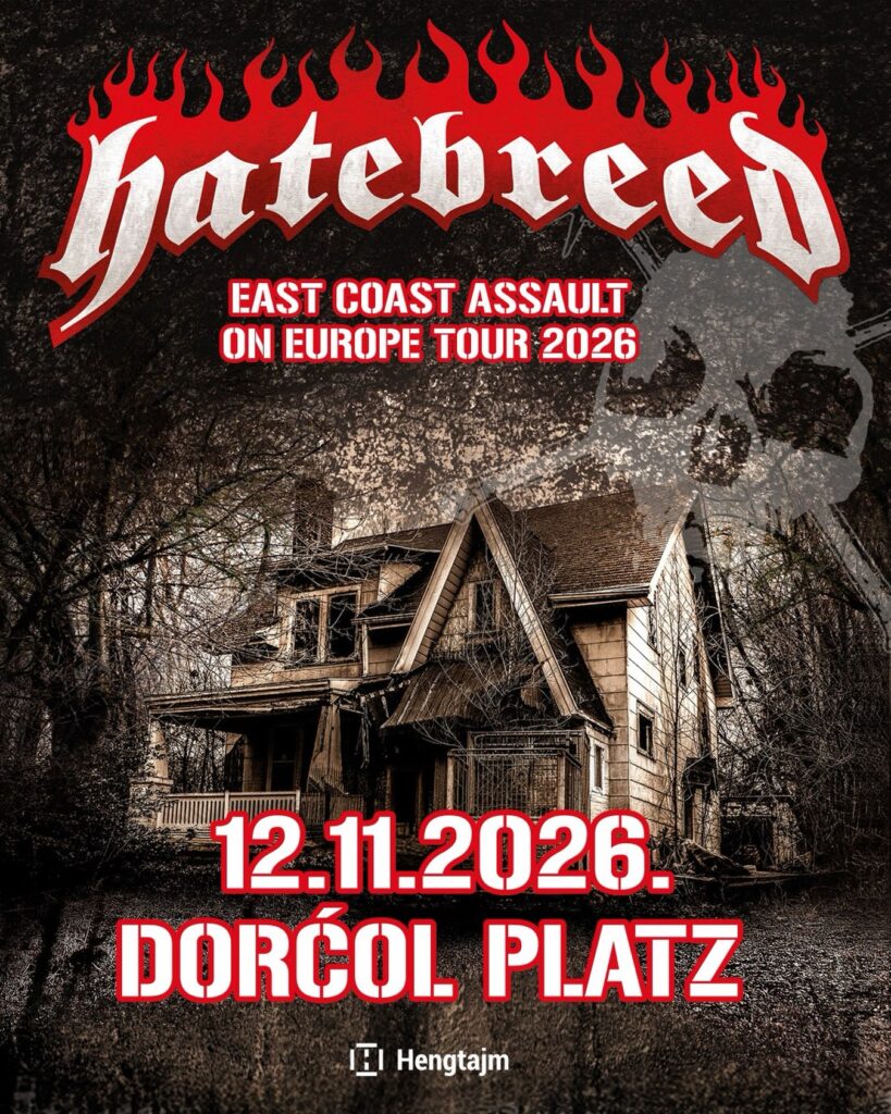 Koncert benda Hatebreed 12. novembra prebačen na novu lokaciju – Dorćol Platz