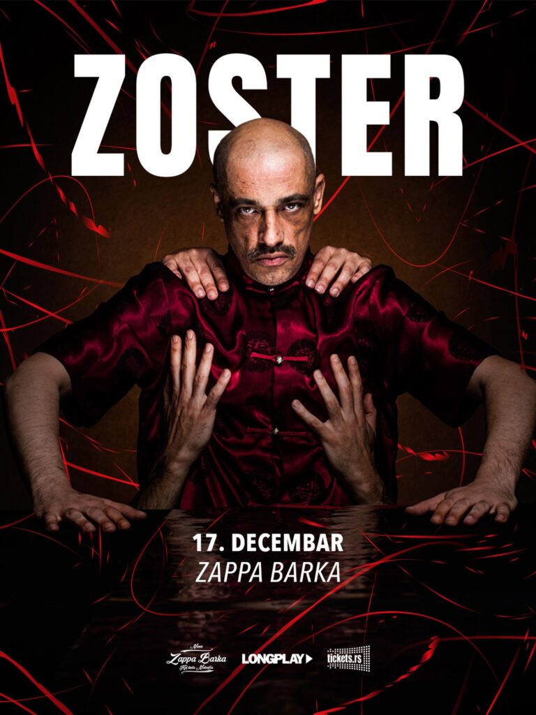 Grupa Zoster 17. decembra na Zappa Barci
