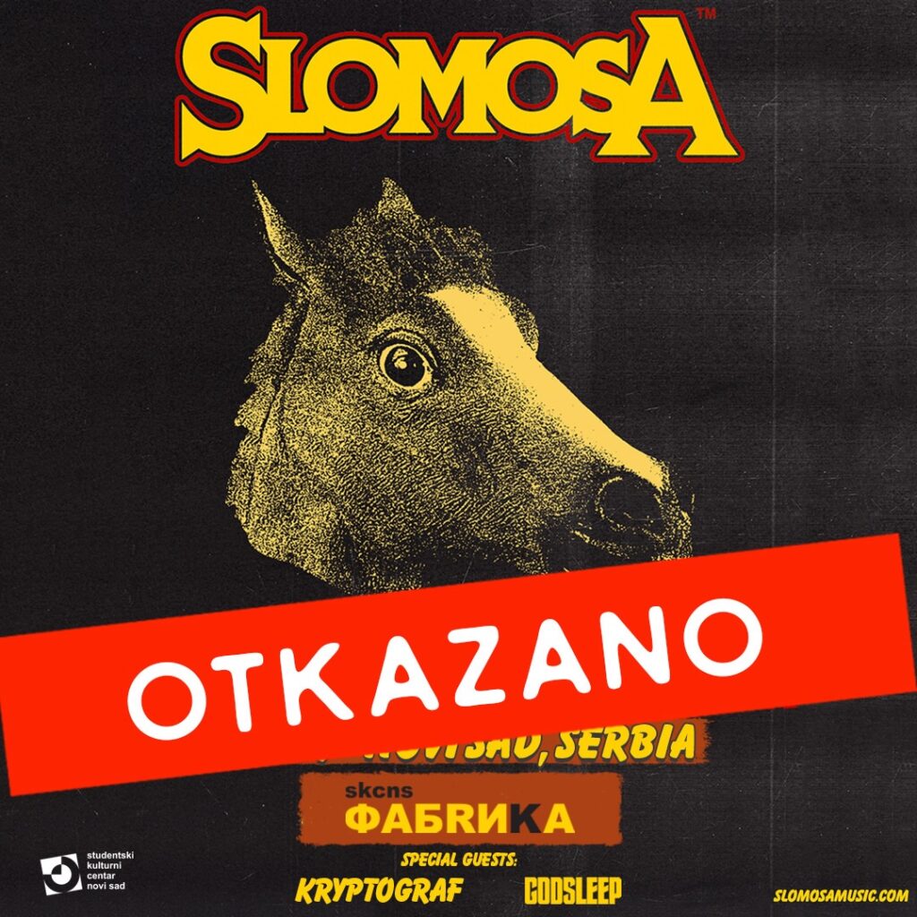 Otkazan nastup benda Slomosa