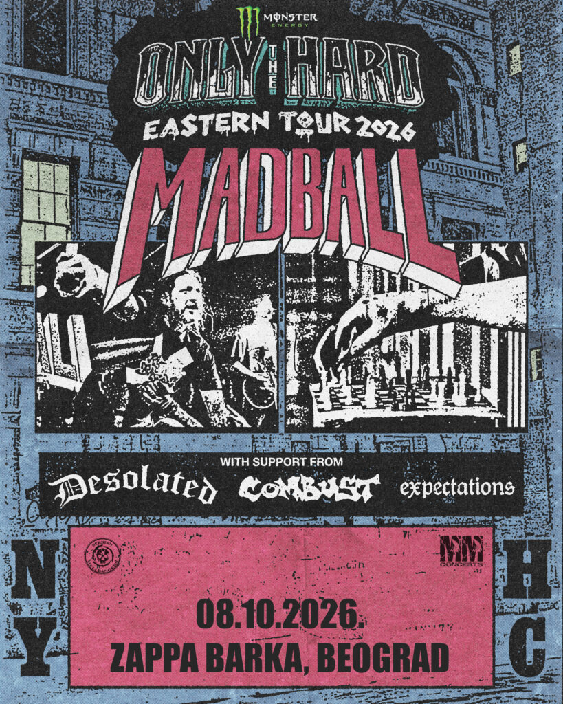 Poznata satnica nastupa bendova Expectations, Combust, Desolated i Madball