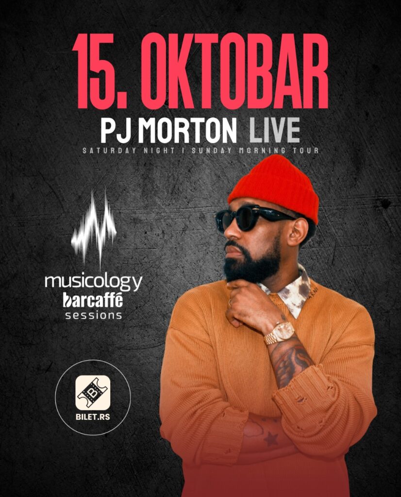 ŠESTOSTRUKI DOBITNIK GRAMMY NAGRADE PJ MORTON U ČETVRTAK U BEOGRADU!