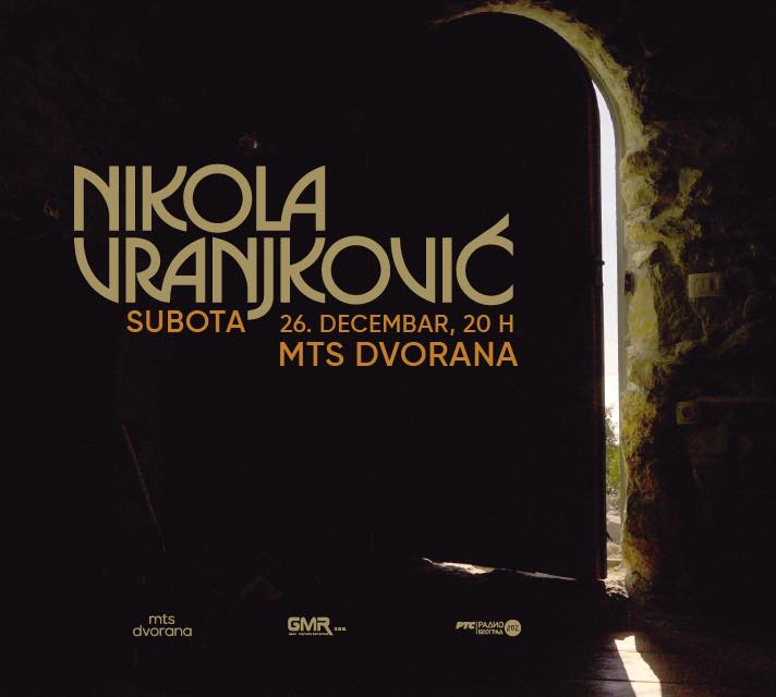 Nikola Vranjković 26. decembra u MTS Dvorani