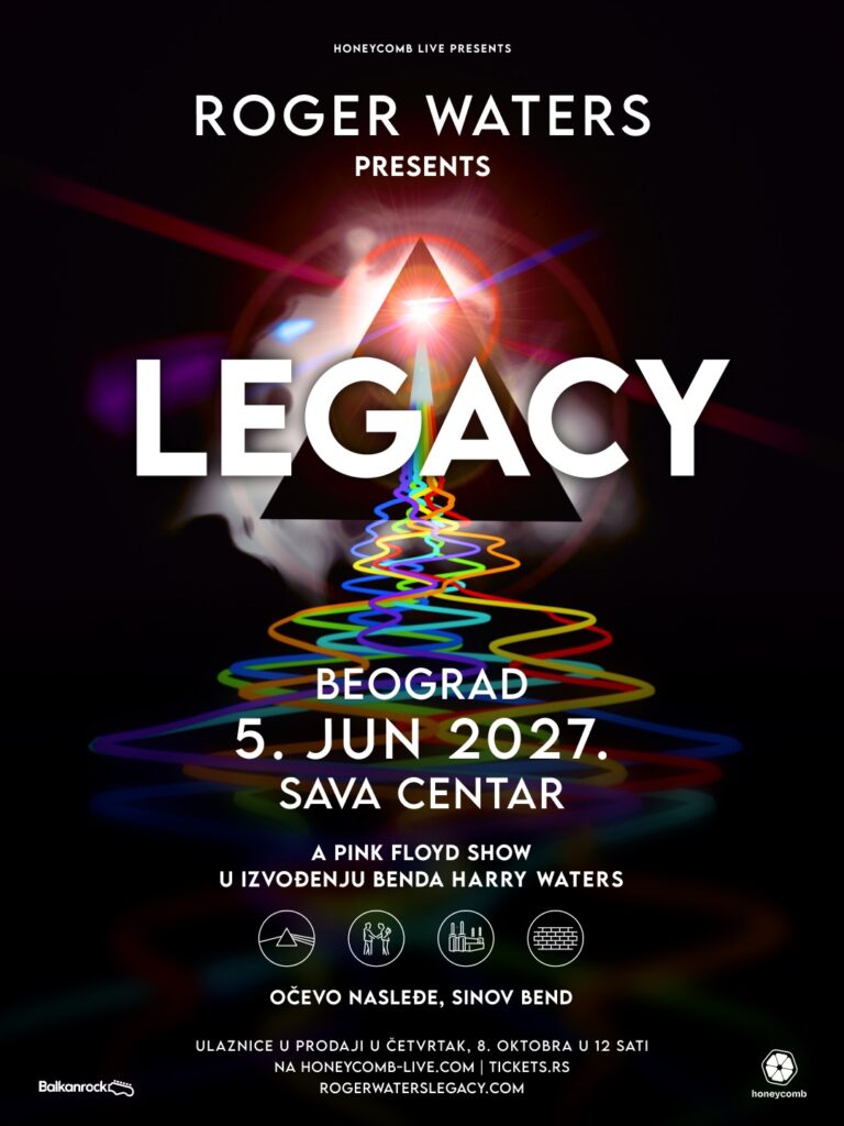 Roger Waters Legacy 5. juna 2027. u Sava Centru